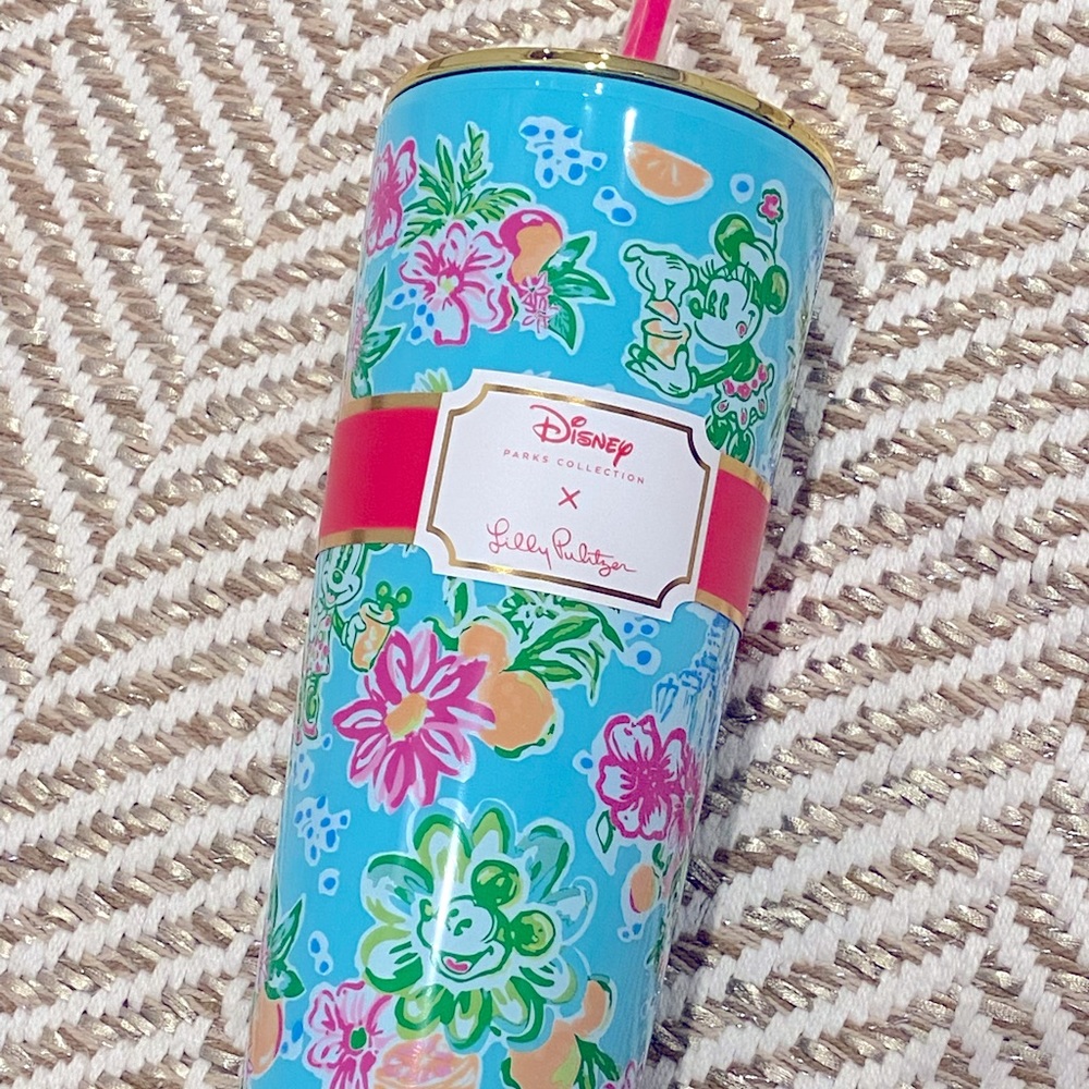 Disney x Lilly Pulitzer tumbler. NWT